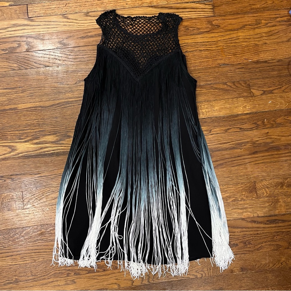 Ark & Co Fringe Mini Dress